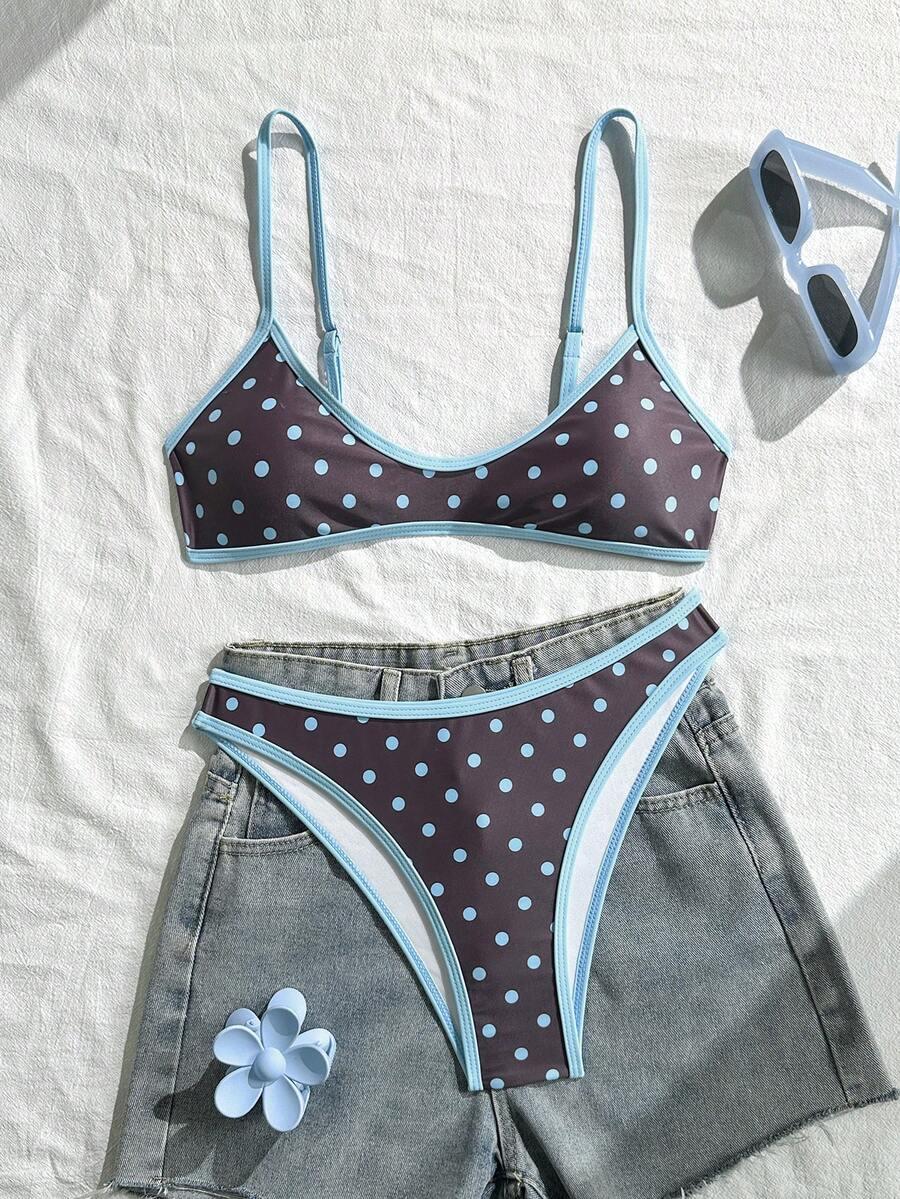 SWIM MOD BRĄZOWY STRÓJ KĄPIELOWY S09__XS