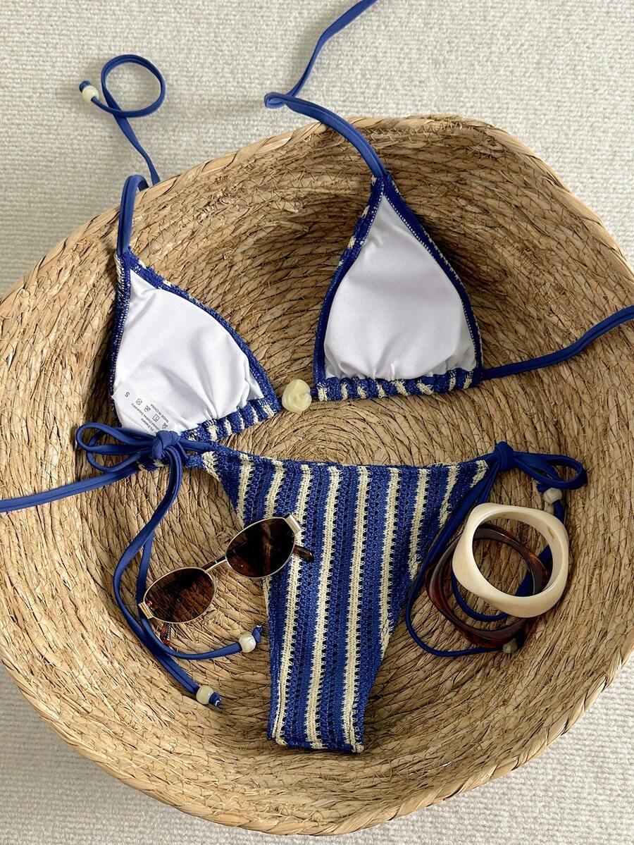 SHEIN DWUCZĘŚCIOWY STRÓJ KĄPIELOWY S09__S