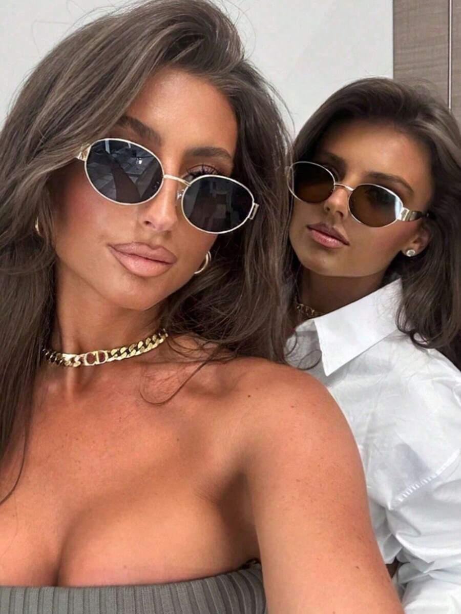 SHEIN OKULARY PRZECIWSŁONECZNE 2SZT. S07