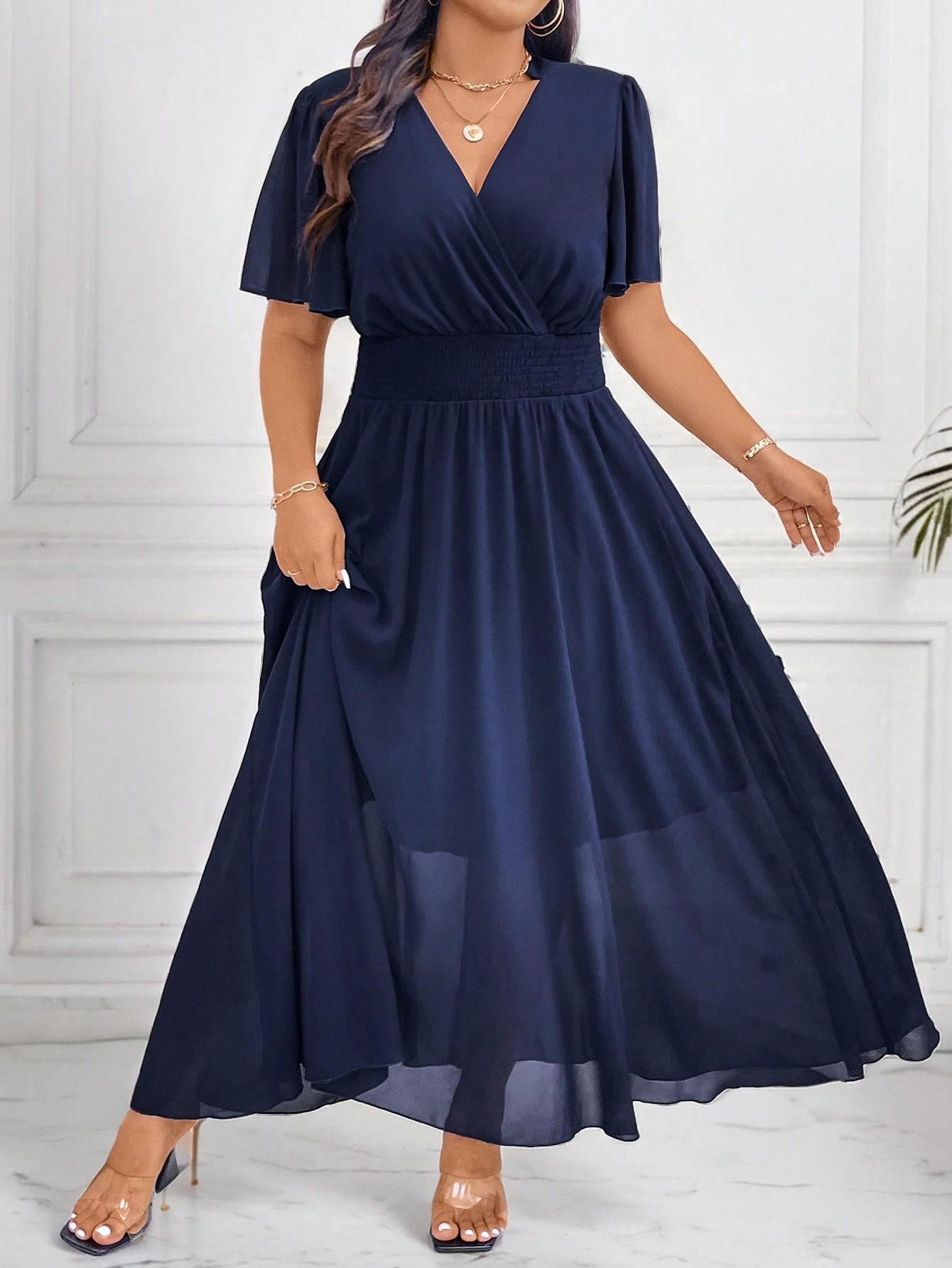 SHEIN SUKIENKA KRÓTKI RĘKAW S06__3XL