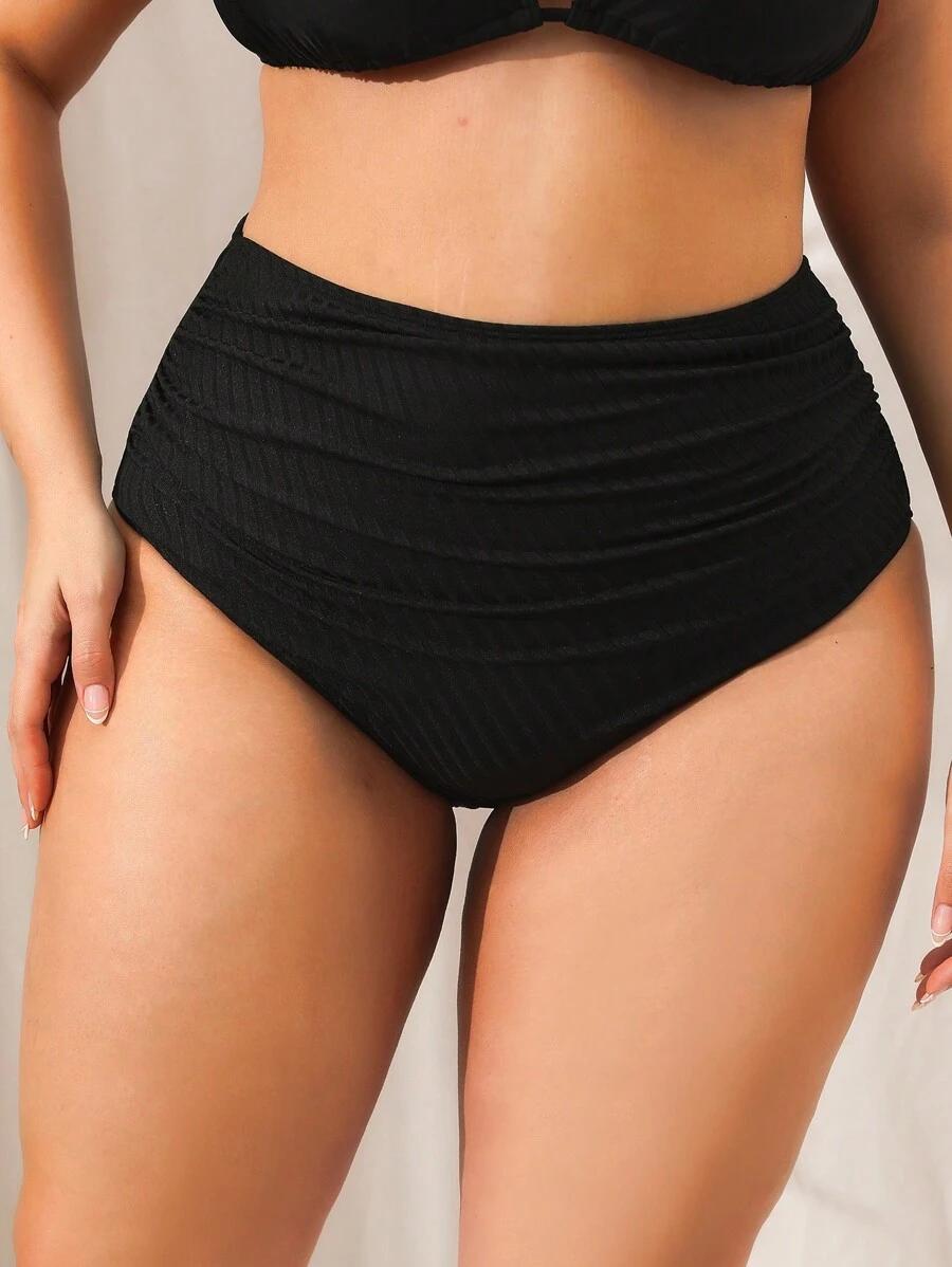 SHEIN CZARNY DÓŁ OD STROJU KĄPIELOWEGO S09__50