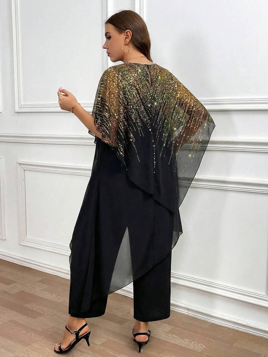 SHEIN BLUZKA SPODNIE KOMPLET S06__52