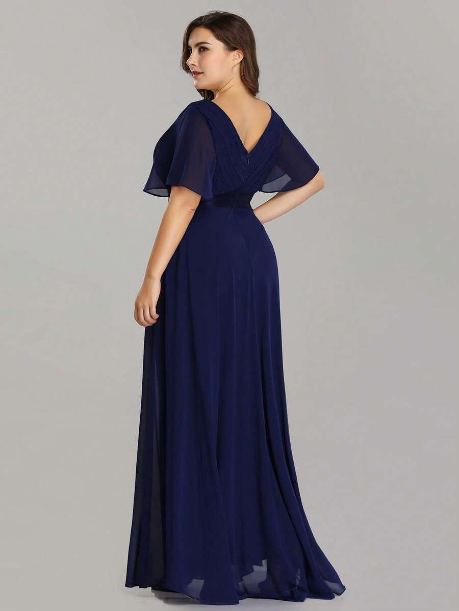 EVERPRETTY GRANATOWA MAXI SUKIENKA S06__48