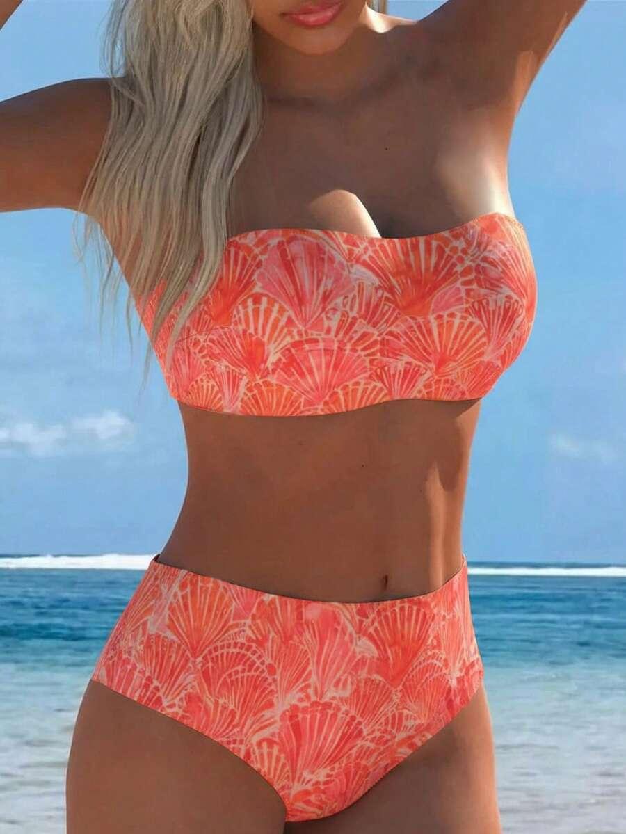 SHEIN DWUCZĘŚCIOWY STRÓJ KĄPIELOWY S09__XL