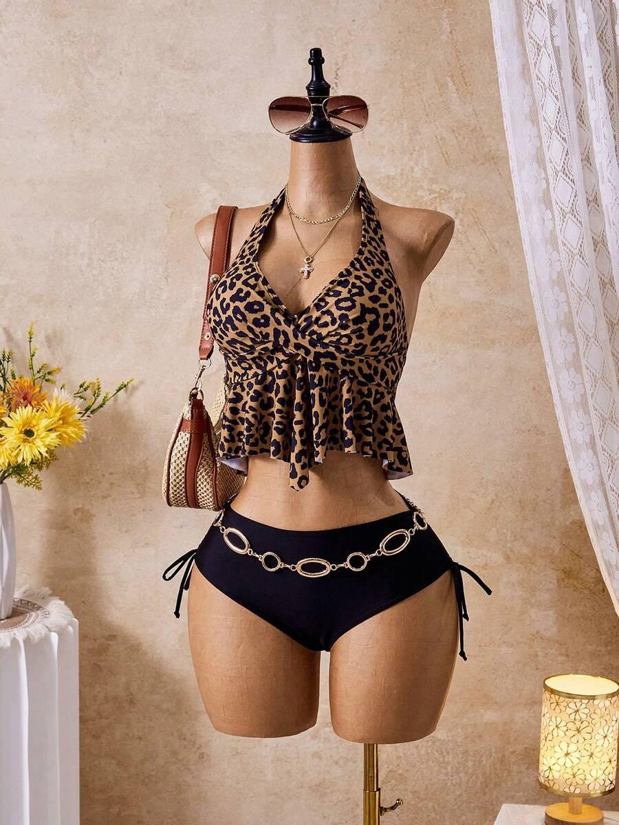 SWIM BASICS DWUCZĘŚCIOWY STRÓJ KĄPIELOWY S09__XL