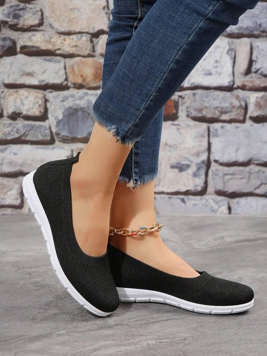 SHEIN CZARNE WSUWANE BUTY SPORTOWE S06__38