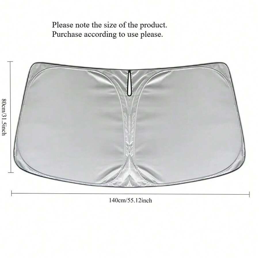 SHEIN OSŁONA PRZECIWSŁONECZNA DO SAMOCHODU S07__140X80CM
