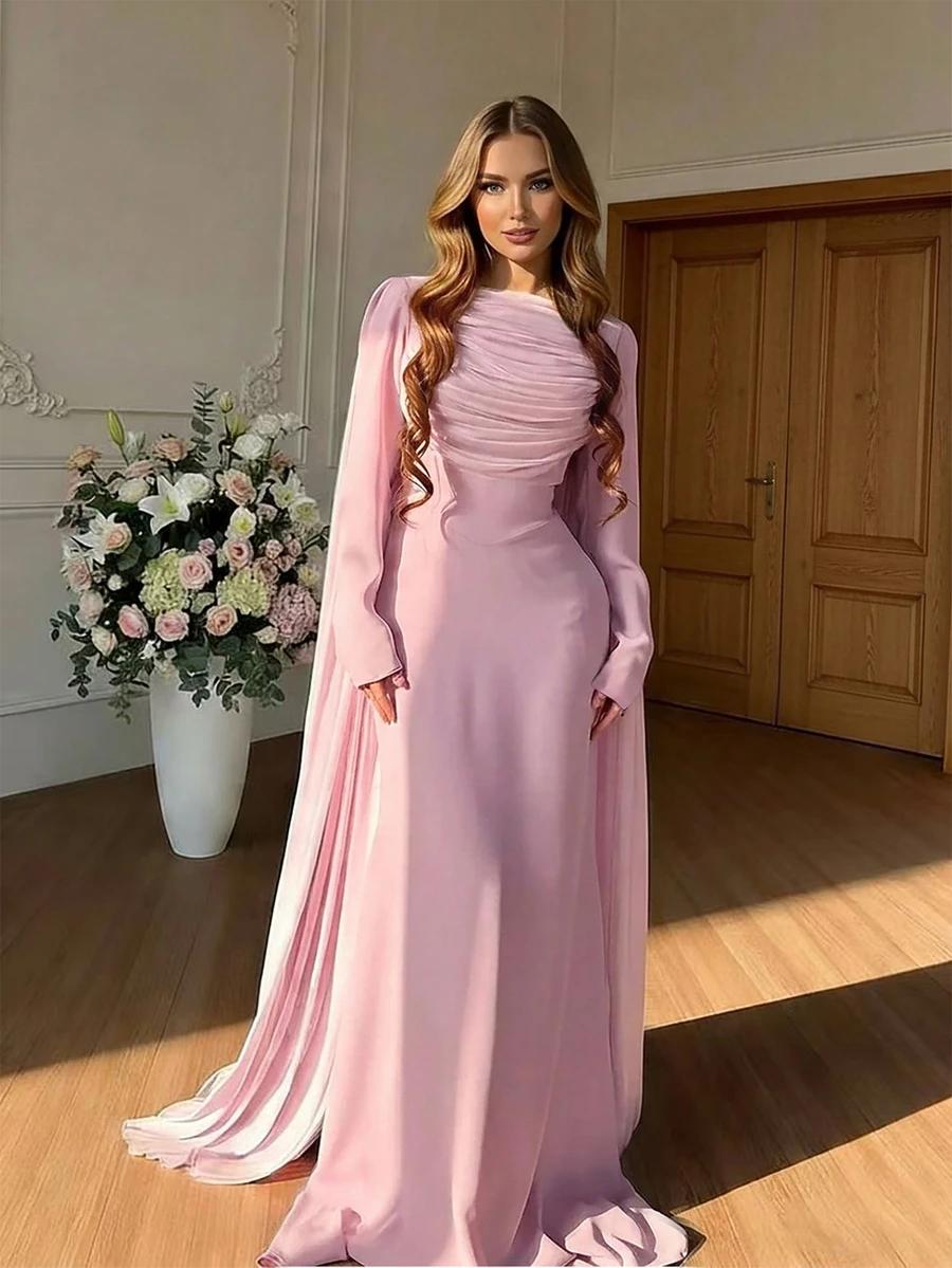 SHEIN RÓŻOWA MAXI SUKIENKA S06__M