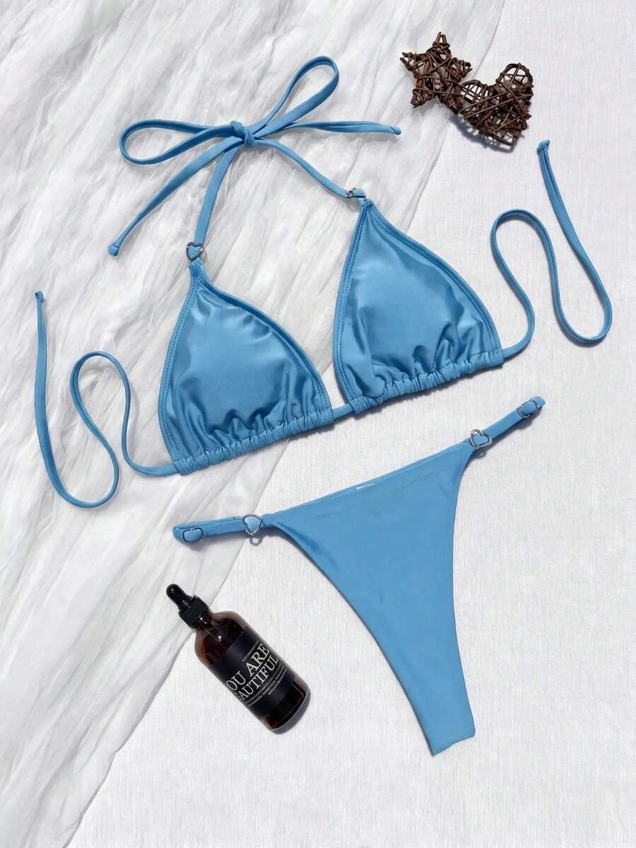 SHEIN NIEBIESKA GÓRA OD BIKINI S09__S