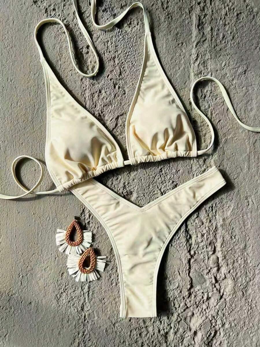 SHEIN DWUCZĘŚCIOWY STRÓJ KĄPIELOWY S09__XS