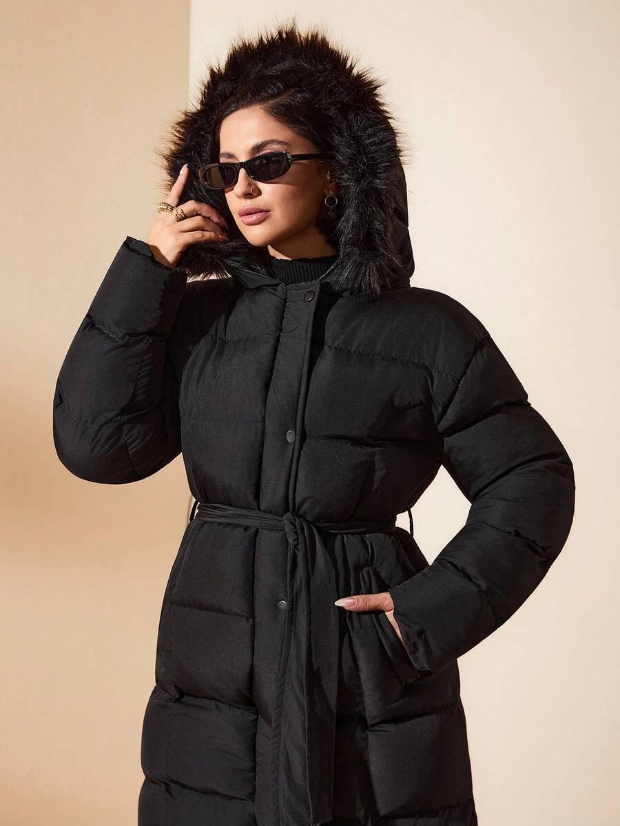 SHEIN CZARNA KURTKA ZAMEK W01__L