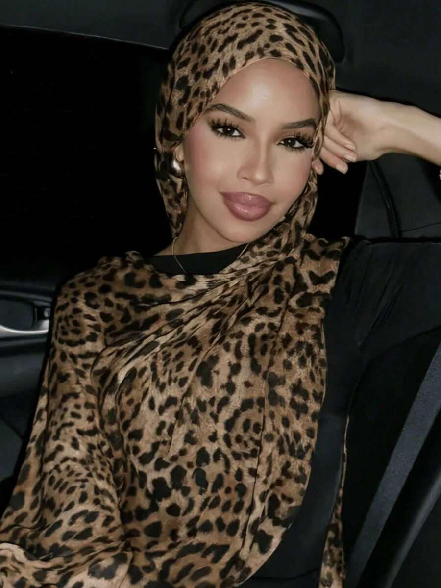 SHEIN CHUSTA ANIMAL PRINT S07