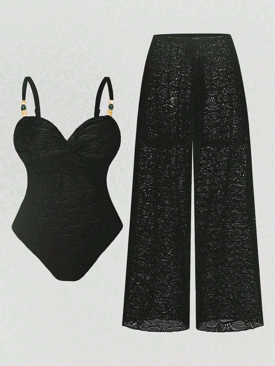 SWIM OASIS JEDNOCZĘŚCIOWY STRÓJ KĄPIELOWY ZE SPODNIAMI S09__52