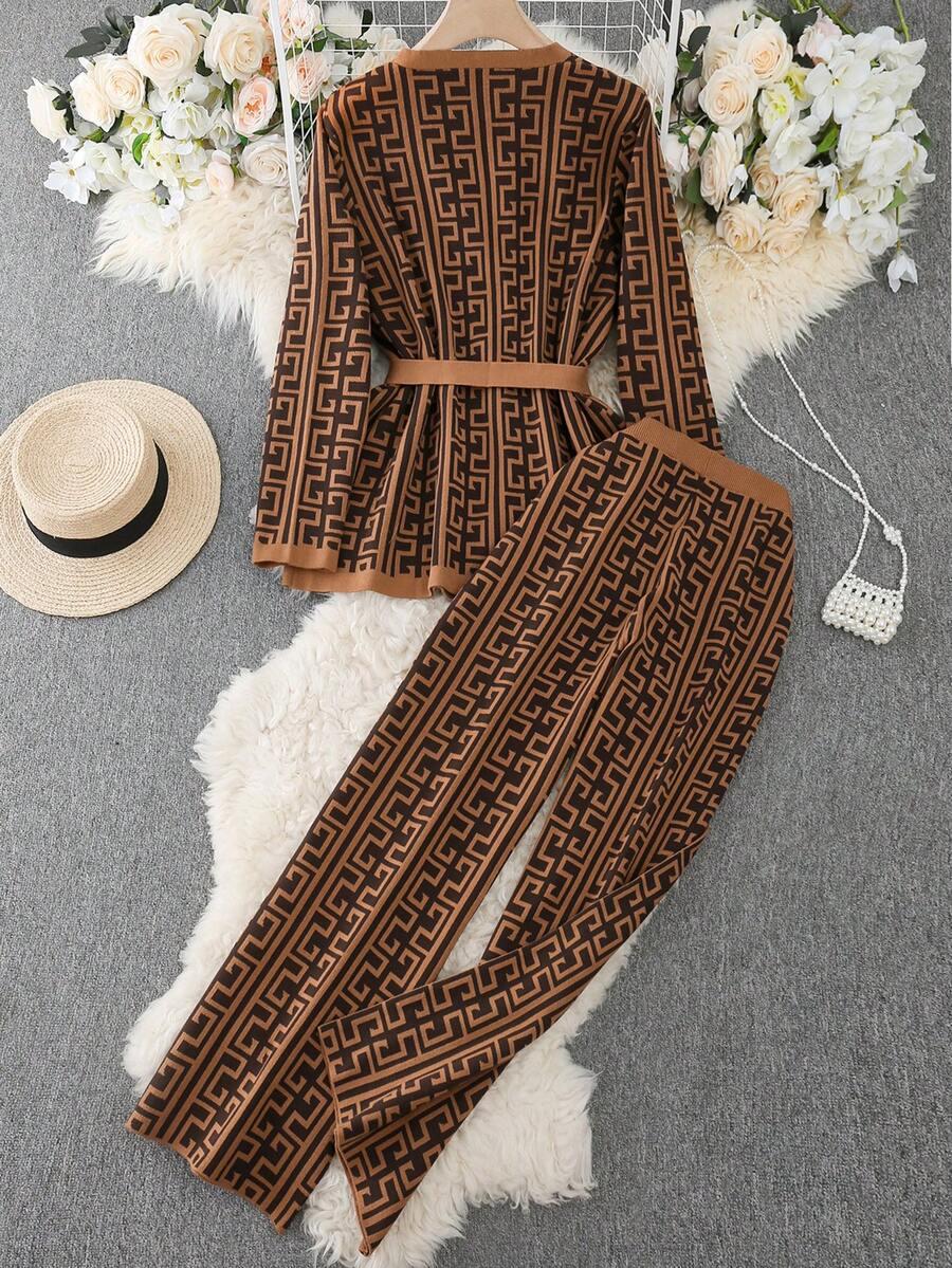 MODELYN SPODNIE SWETER KOMPLET DZIANINA S06__48