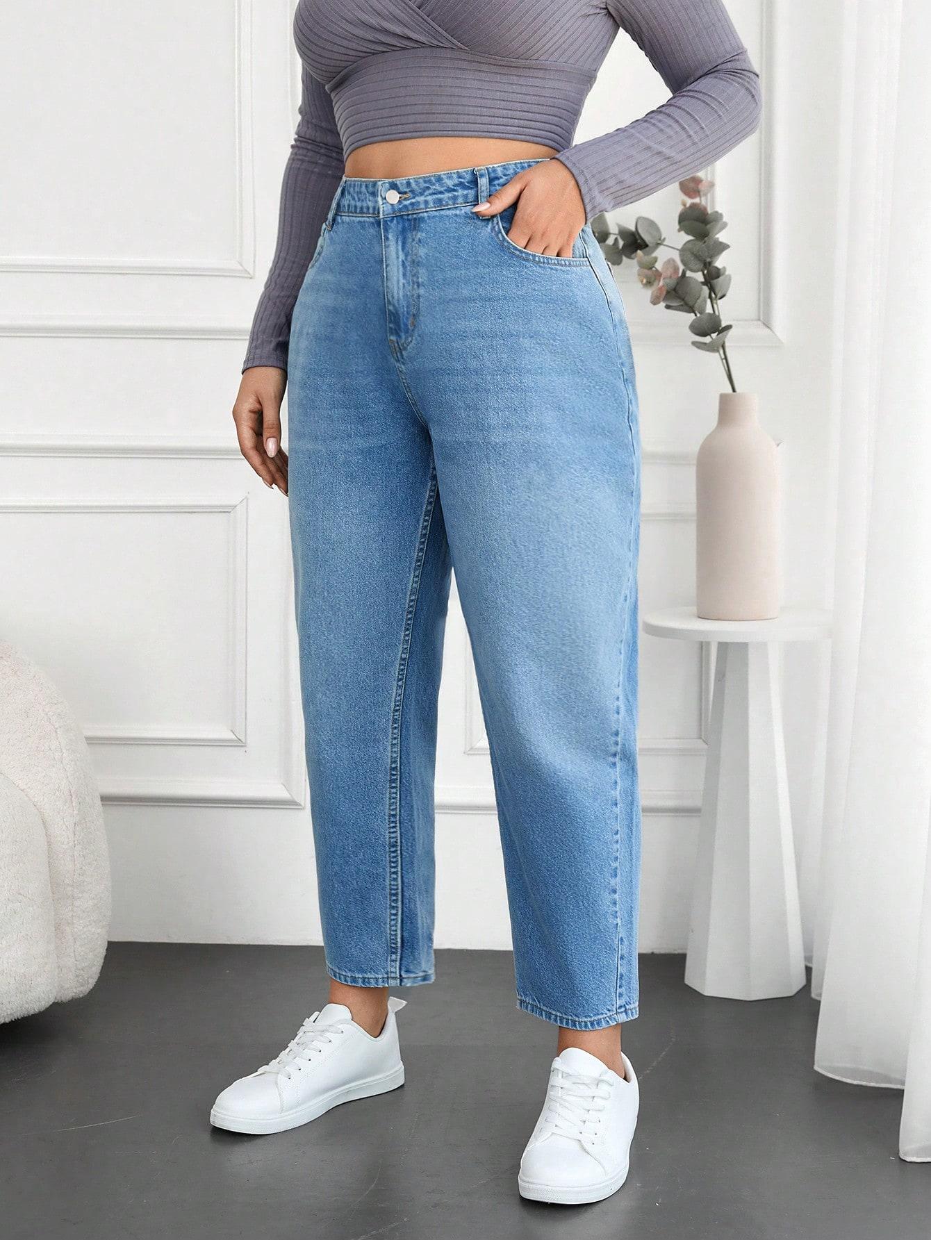 SHEIN NIEBIESKIE SPODNIE JEANS S06__46