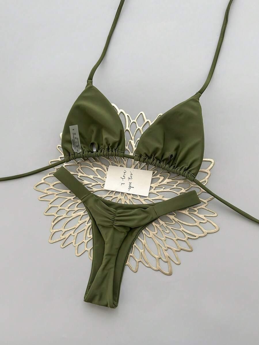 SHEIN DWUCZĘŚCIOWY STRÓJ KĄPIELOWY S09__XS
