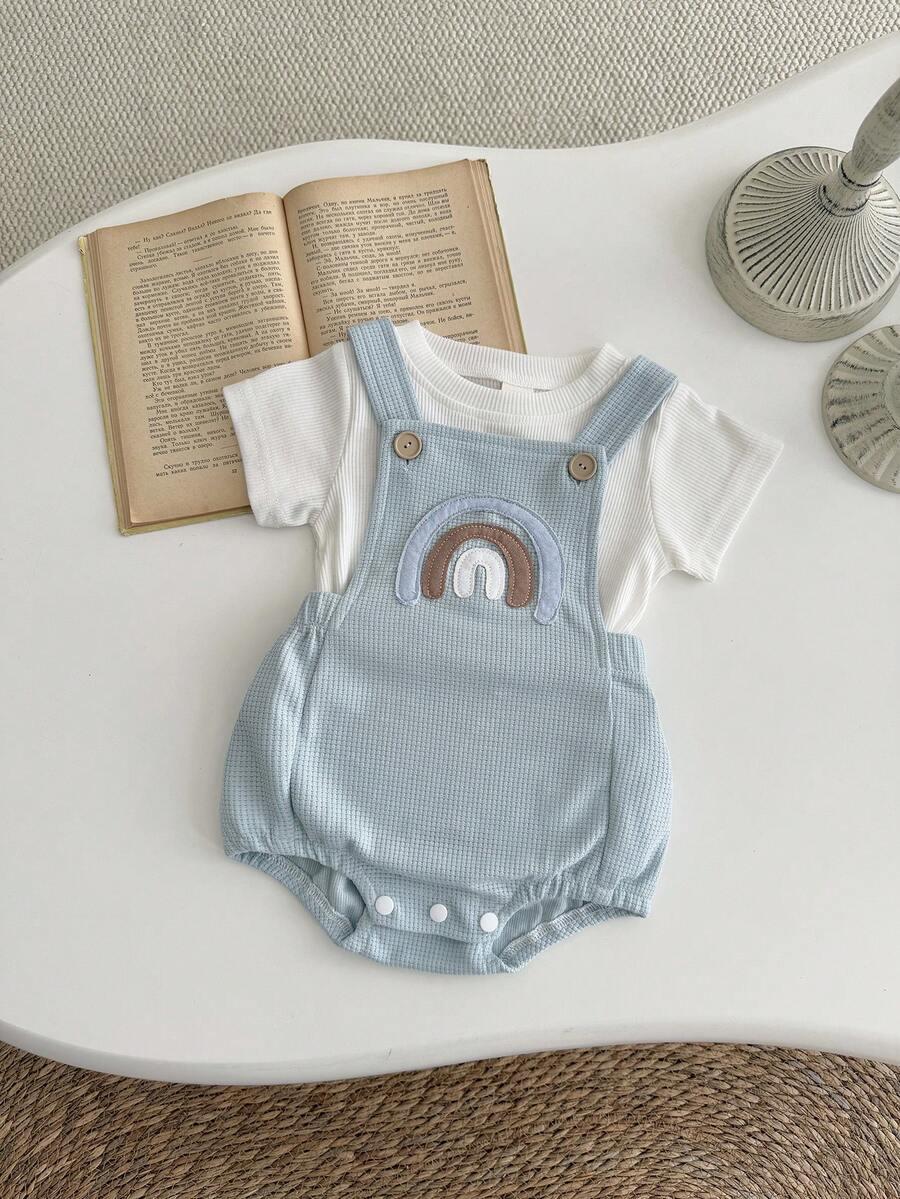 SHEIN BLUZKA KOMBINEZON KOMPLET S06__56