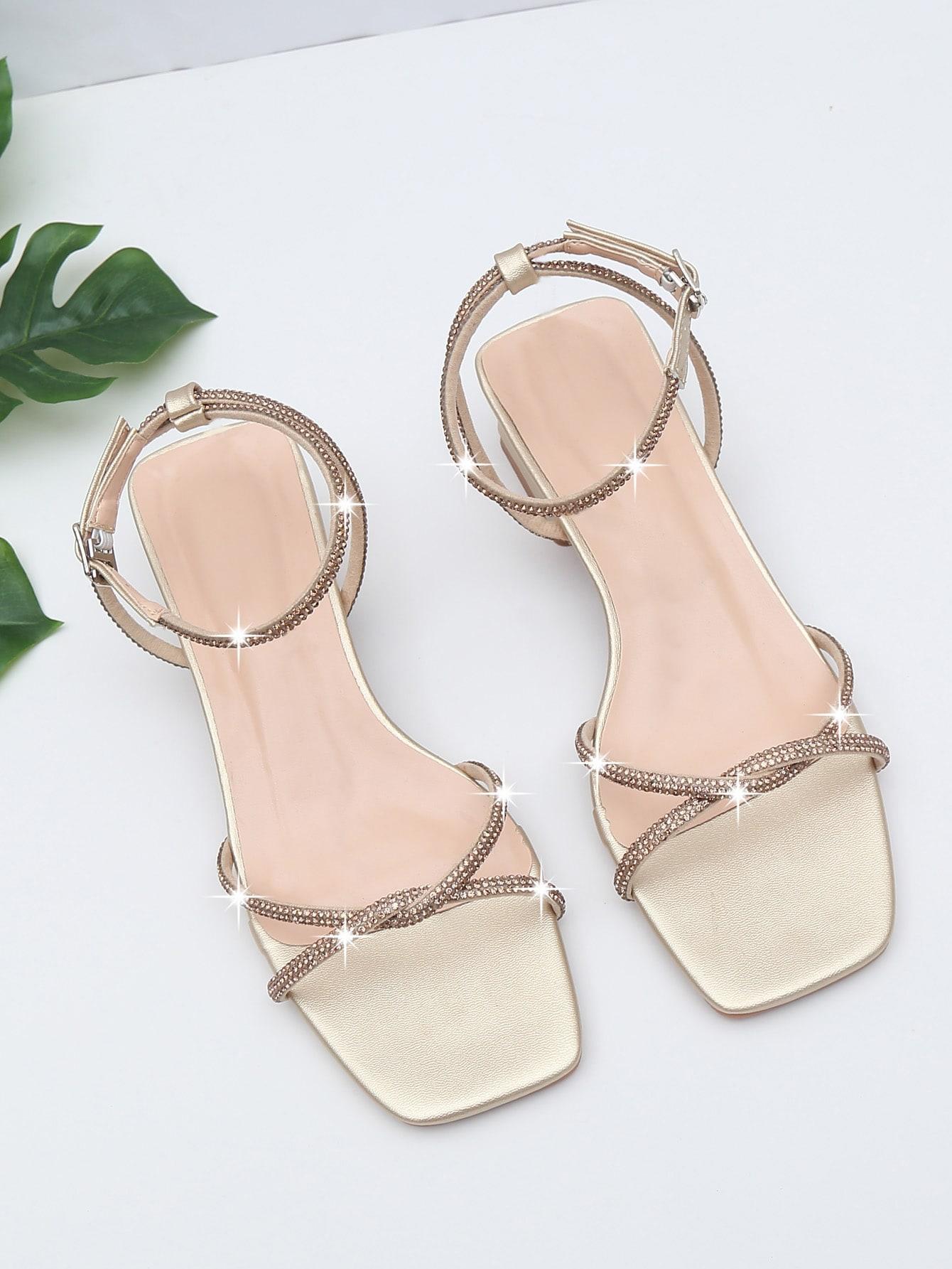 SHEIN BEŻOWE SANDAŁY OBCAS S06__40,5