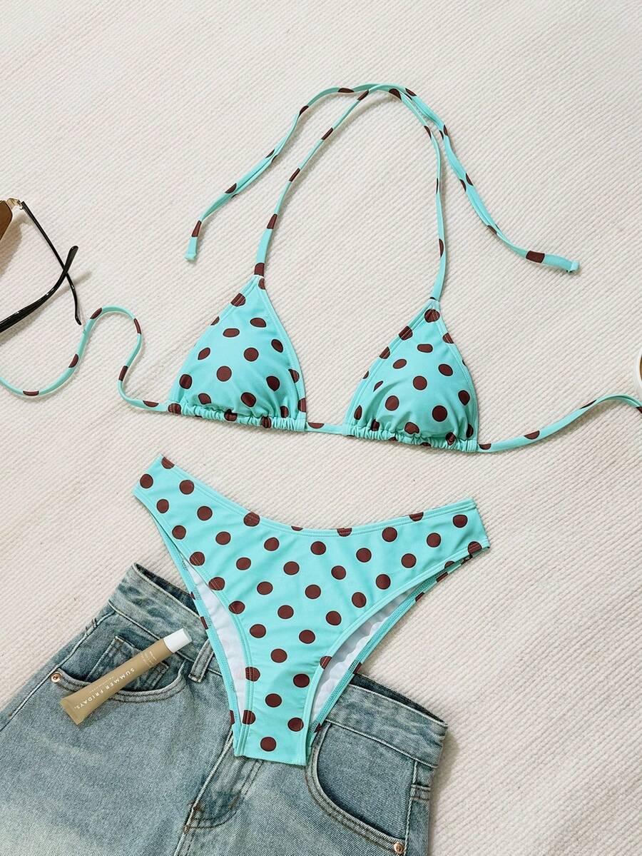 SHEIN DWUCZĘŚCIOWY KOSTIUM KĄPIELOWY BIKINI S09__M