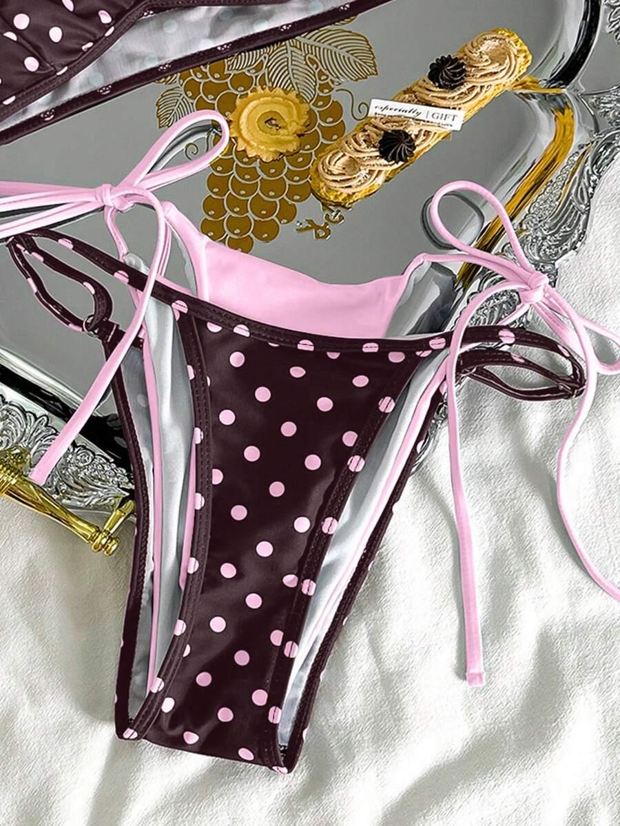 SHEIN DWUCZĘŚCIOWY STRÓJ KĄPIELOWY WZÓR S09__M