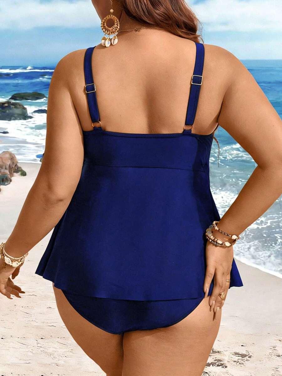 SHEIN DWUCZĘŚCIOWY STRÓJ KĄPIELOWY S09__50