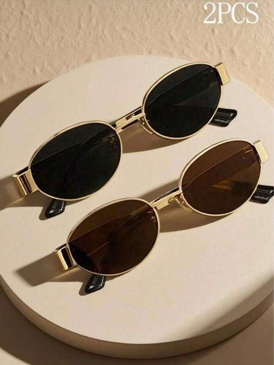 SHEIN OKULARY PRZECIWSŁONECZNE 2-PACK S07