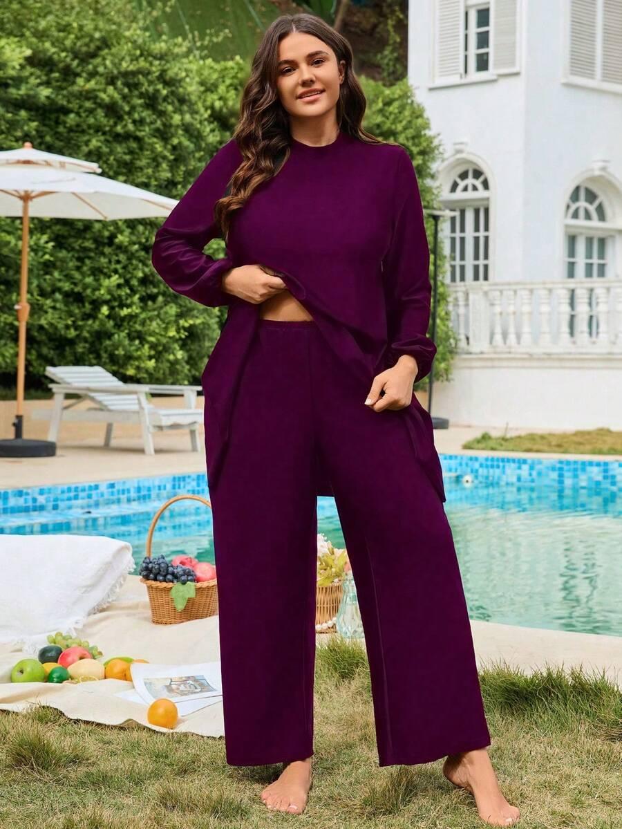 SWIM MULVARI DWUCZĘŚCIOWY STRÓJ KĄPIELOWY BURKINI S09__50