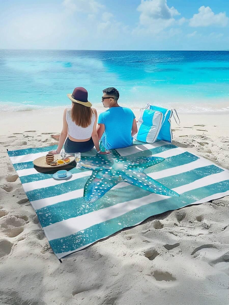 SHEIN KOC PLAŻOWY WZÓR S07__185X235