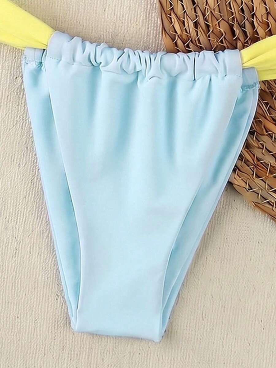 SHEIN DWUCZĘŚCIOWY STRÓJ KĄPIELOWY S09__XS