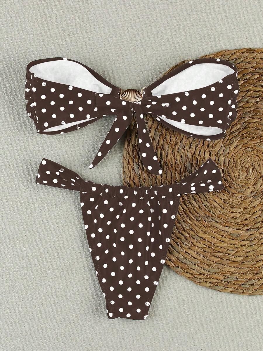 SHEIN GÓRA OD BIKINI GROSZKI S09__XS