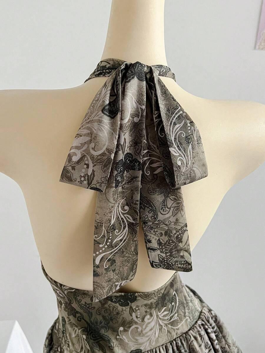 SHEIN MINI SUKIENKA MARSZCZENIA S06__L