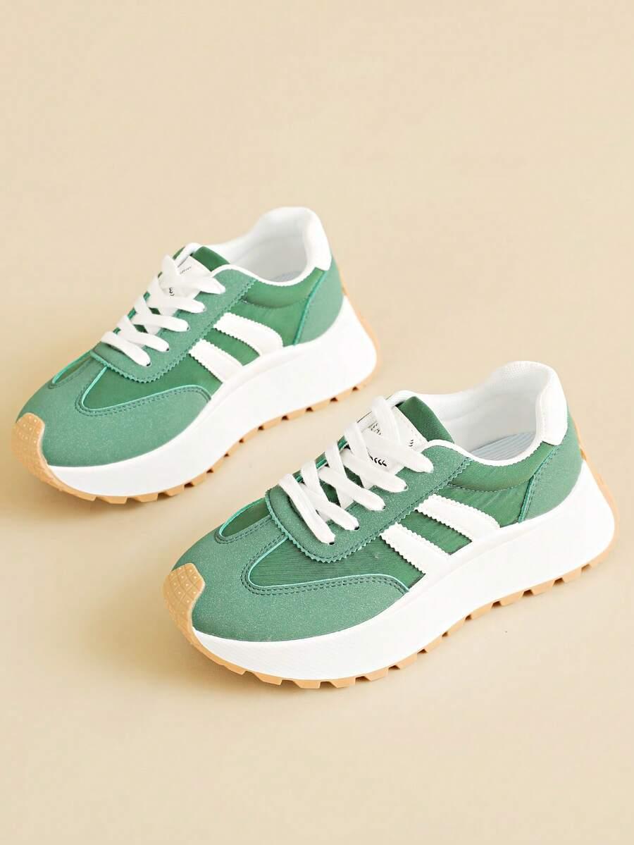 SHEIN SZNUROWANE BUTY SPORTOWE KONTRAST S06__39