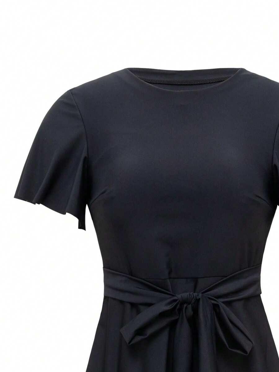 SHEIN CZARNY DÓŁ OD BIKINI S09__XL