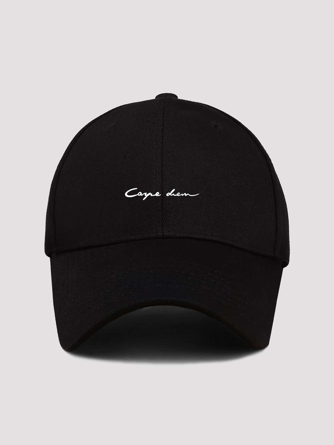 SHEIN CZARNA CZAPKA Z DASZKIEM S07__55-62