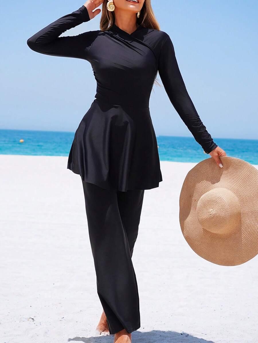 SHEIN DWUCZĘŚCIOWY STRÓJ KĄPIELOWY S09__S