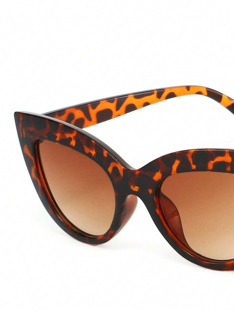 SHEIN OKULARY PRZECIWSŁONECZNE ANIMAL PRINT S07