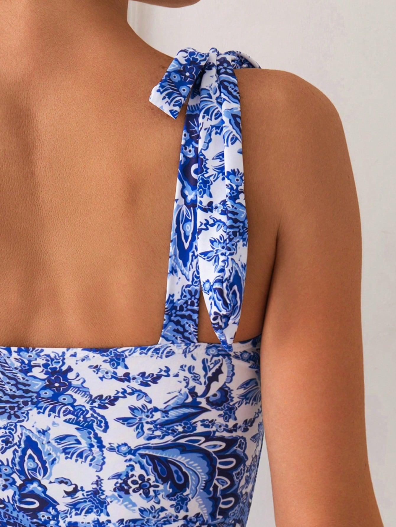 SHEIN JEDNOCZĘŚCIOWY STRÓJ KĄPIELOWY S09__XXL