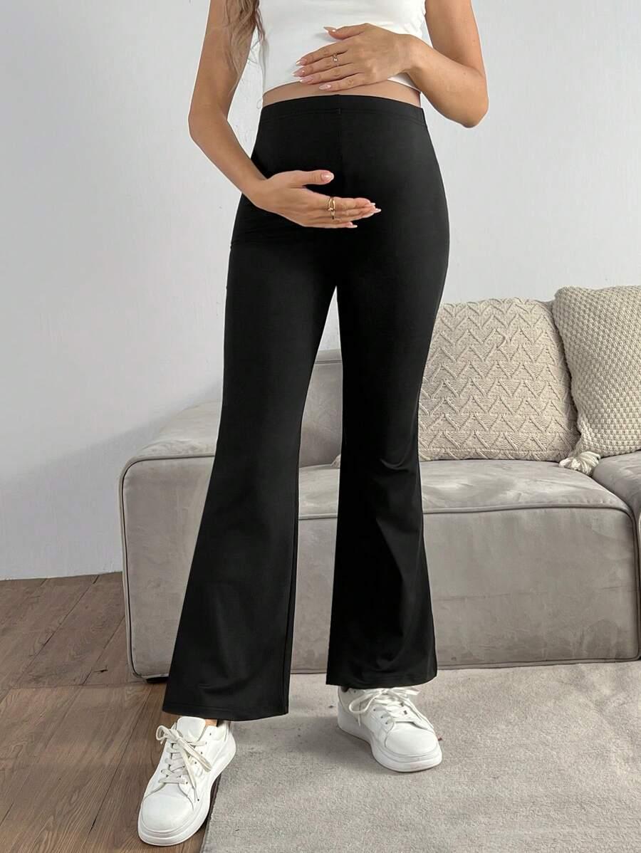 SHEIN CZARNE LEGGINSY WYSOKI STAN S06__L