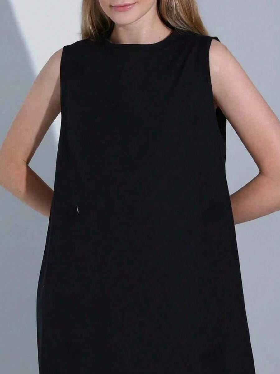 SHEIN SUKIENKA BEZ RĘKAWÓW S06__L