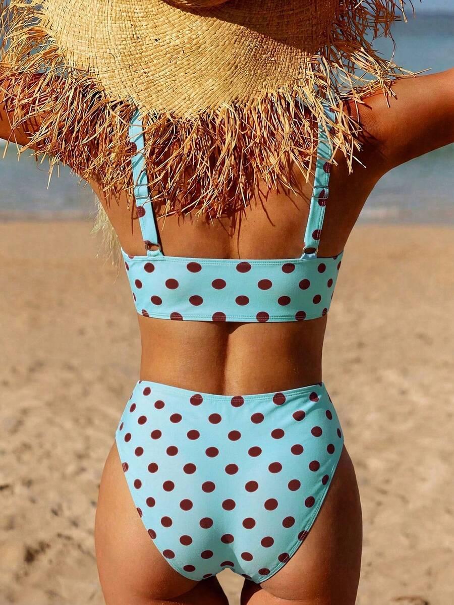 SWIM MOD DWUCZĘŚCIOWY STRÓJ KĄPIELOWY PRINT S09__XL