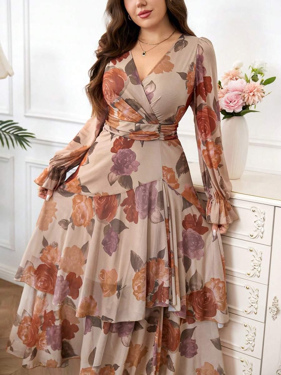 REFLORA KOLOROWA MAXI SUKIENKA S06__46