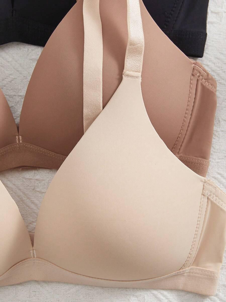 SHEIN BIUSTONOSZ BEZ FISZBIN 3-PACK