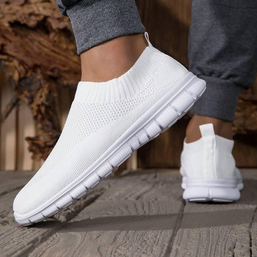 SHEIN BIAŁE WSUWANE BUTY SPORTOWE S06__42