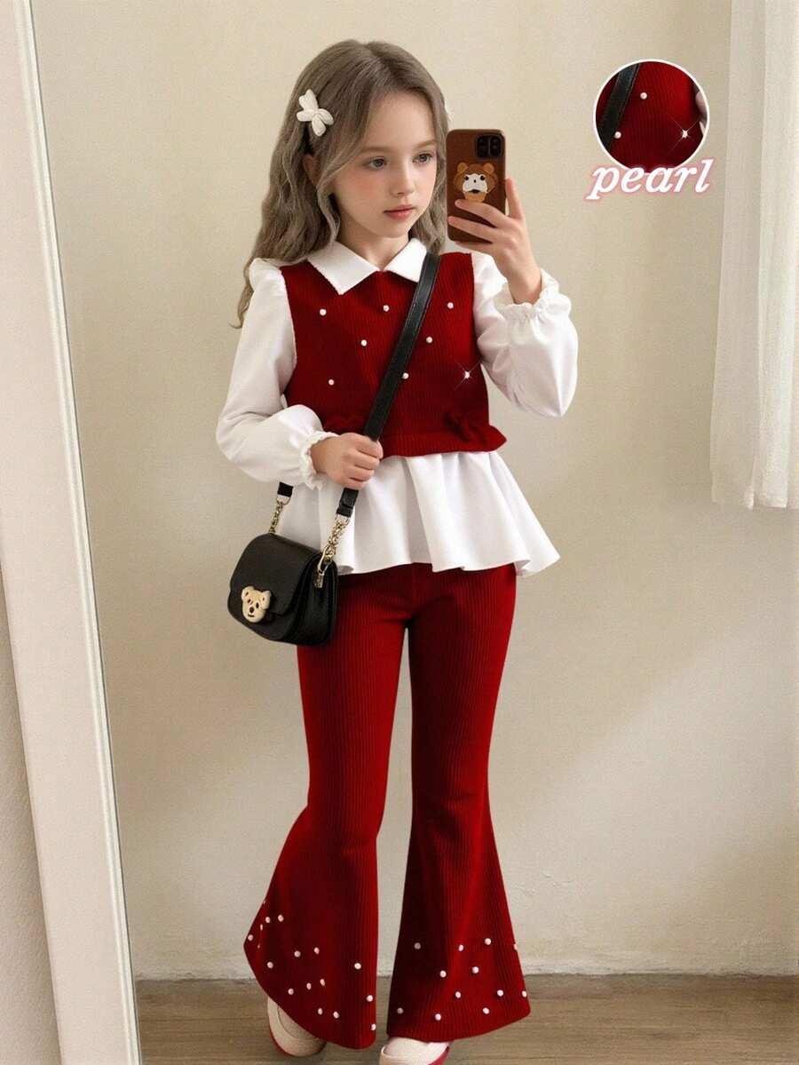 SHEIN BLUZKA DŁUGI RĘKAW S06__98-104