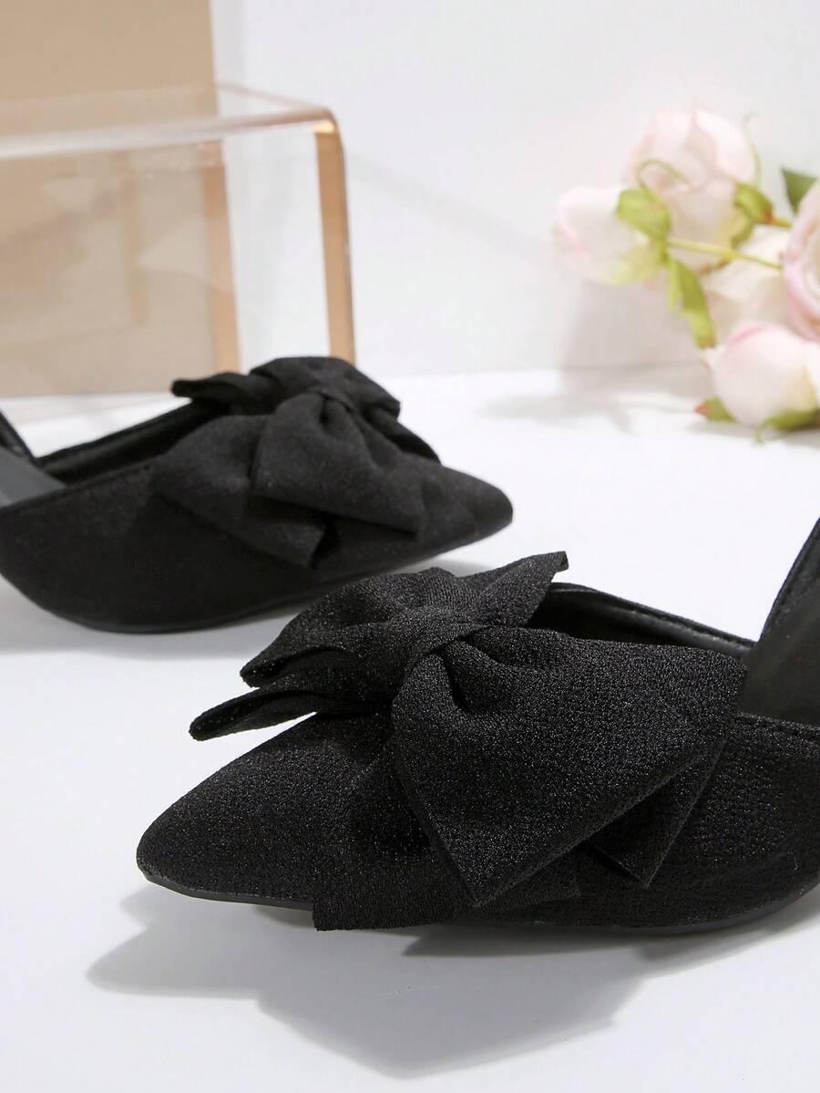 SHEIN CZARNE CZÓŁENKA SZPIC S06__37,5