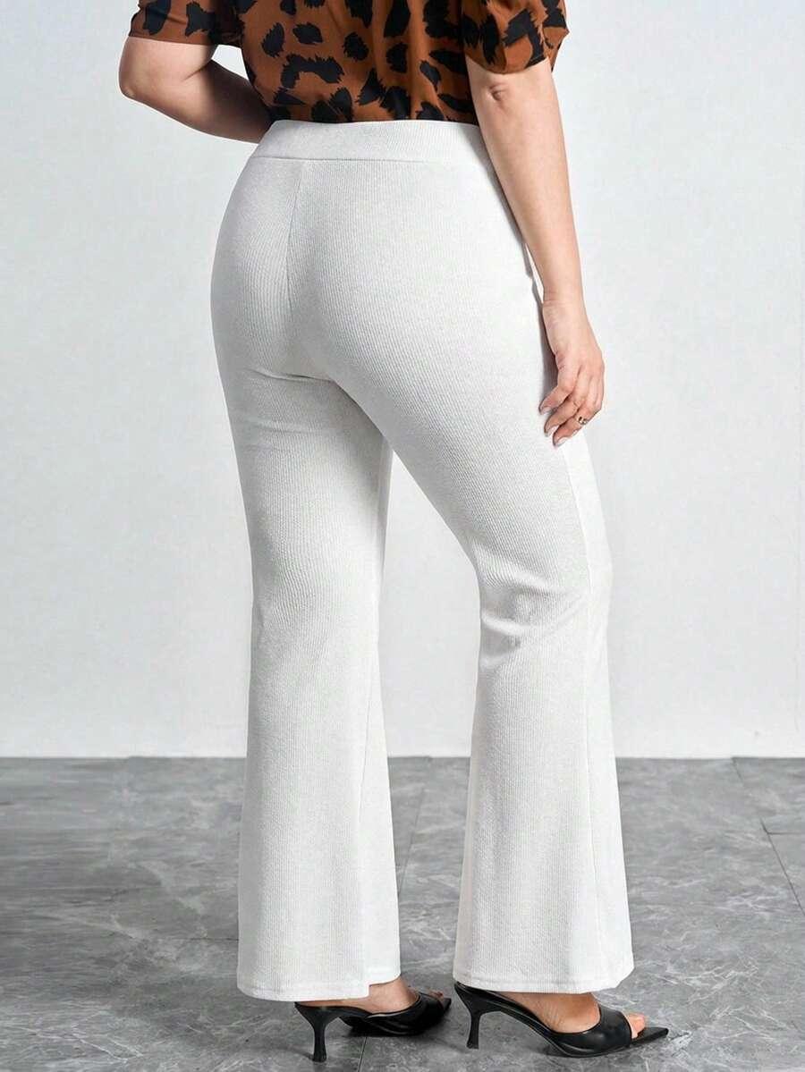 CHIKORA BIAŁE SPODNIE CASUAL S09__50