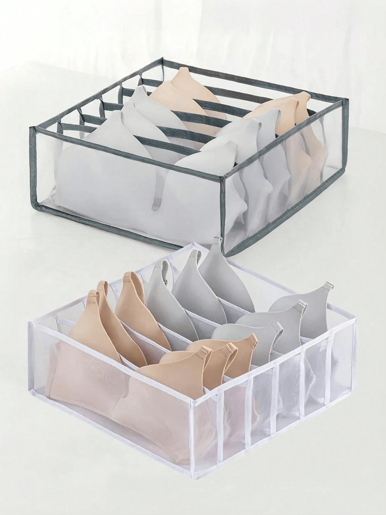 SHEIN BIAŁY ORGANIZER DO SZUFLADY S07__32X32X12CM