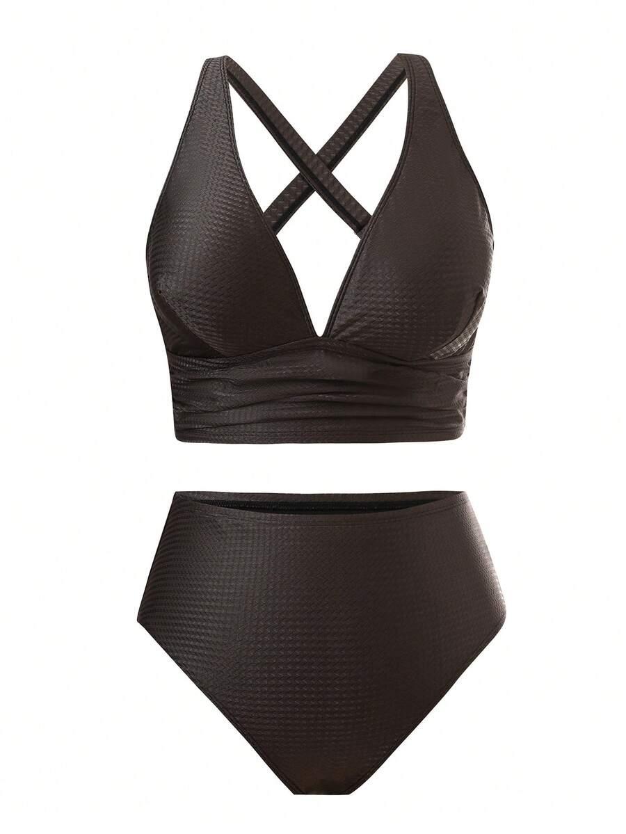 SWIM OASIS STRÓJ KĄPIELOWY DWUCZĘŚCIOWY KOMPLET SPÓDNICA S09__48