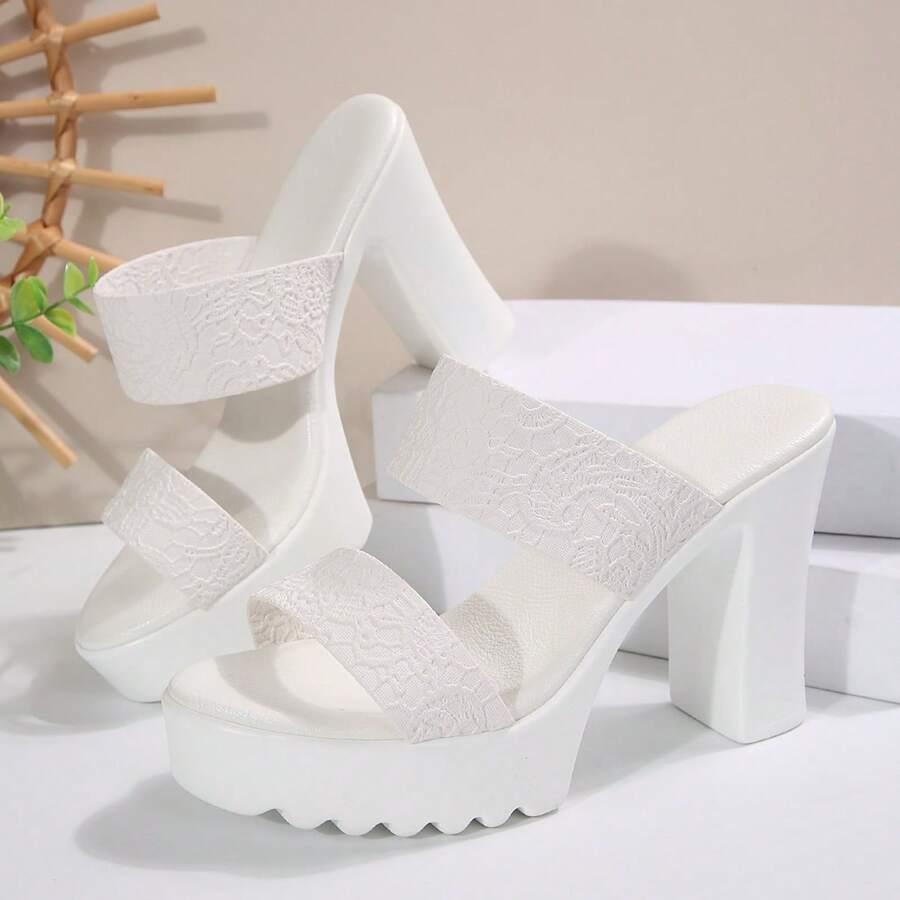 SHEIN BIAŁE KLAPKI OBCAS S06__39,5
