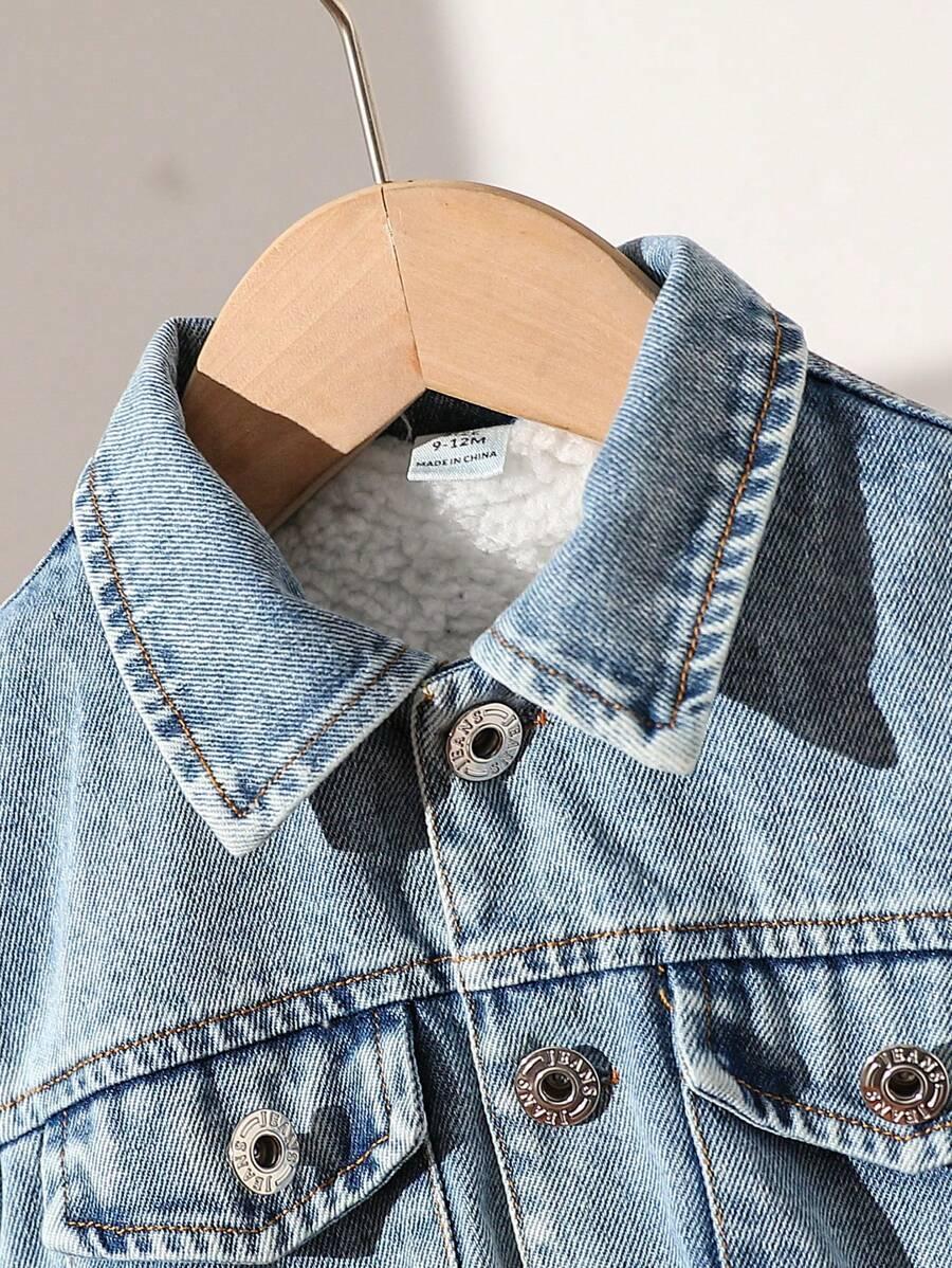 SHEIN NIEBIESKA KURTKA JEANS W01__68/74